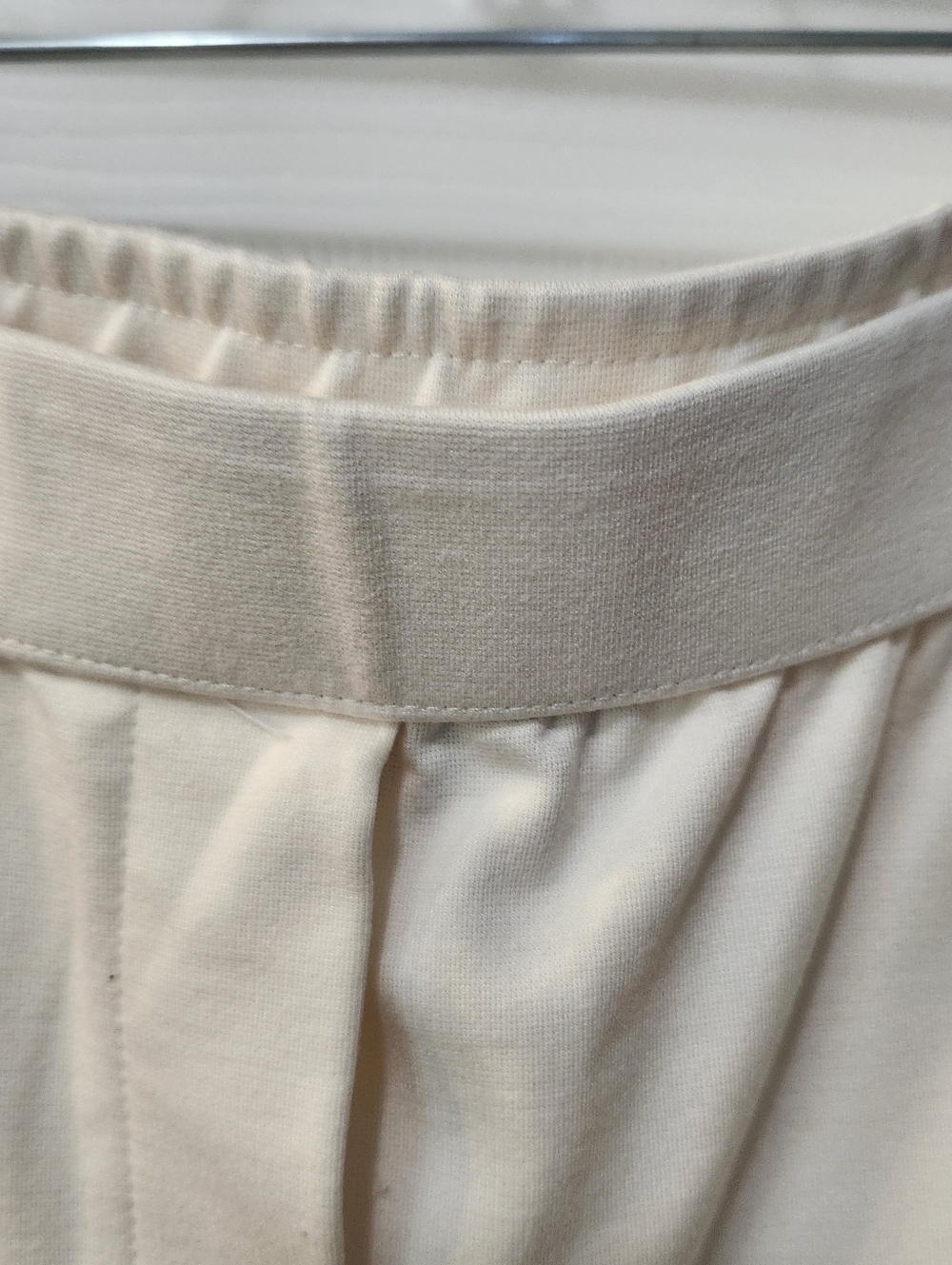 NWT J Jill Cream Elastic Pull On Wide Leg Plus Size Slacks. Sz 3X - Picture 3 of 9